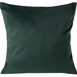 Housse de coussin velours 40x40cm bleu