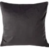 Housse de coussin velours 40x40cm gris