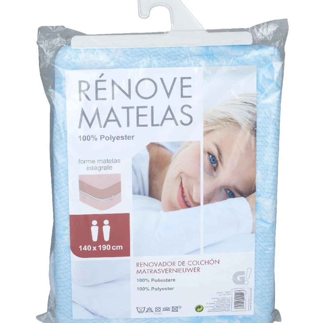 Housse rénove matelas pour lit 2 personnes