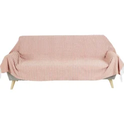 Jeté de canapé à franges 3 personnes 170x250cm