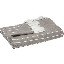 Jeté de canapé à franges 170x250 cm