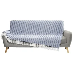 Jeté de canapé à franges 170x250cm