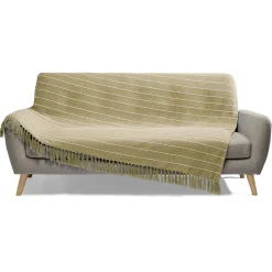 Jeté de canapé polycoton 170x250 cm