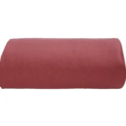 Jeté de canapé uni rose fuchsia