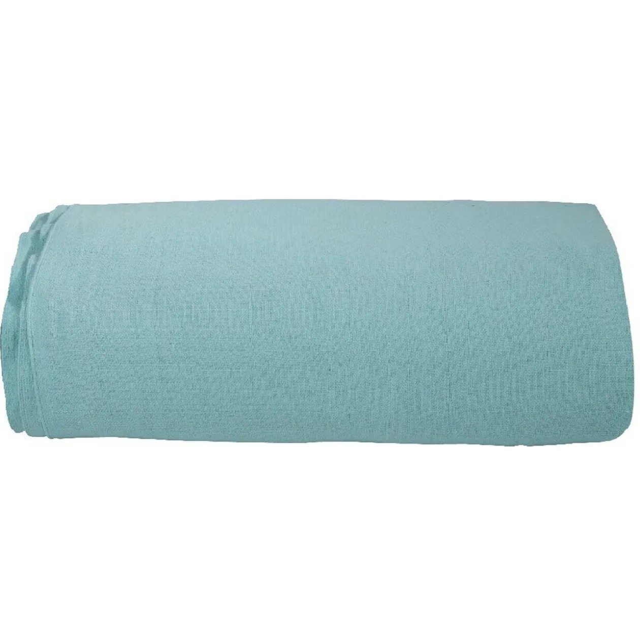 Jeté de canapé uni vert d'eau