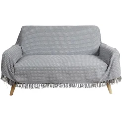 Jeté de canapé 170x250cm polycoton - 3 modèles