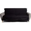 Jeté de canapé 170x250cm polycoton noir