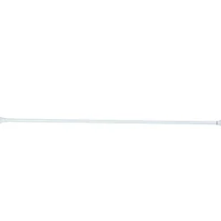 Kit tringle à rideau extensible 120 à 210 cm XPress aluminium blanc