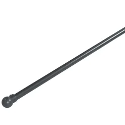 Kit tringle à rideau extensible 120 à 210 cm XPress aluminium gris