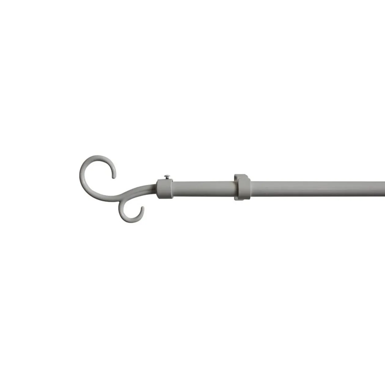 Kit Tringle Extensible 167-305 cm embouts crosse blanc