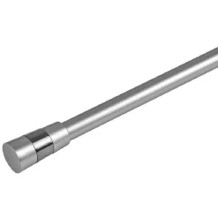 Kit Tringle Extensible 210-380 cm embouts trompette nickel chromé