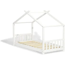 Lit cabane Robin blanc