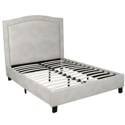 Lit Sarah écru 2 personnes