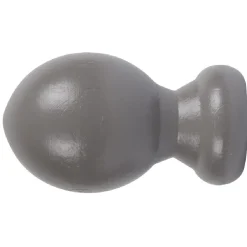 Lot de 2 embouts bois boule