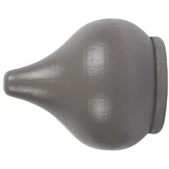 Lot de 2 embouts bois dome