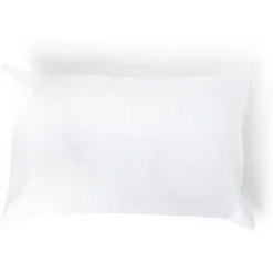 Lot de 2 oreillers à bouillir 45x70cm polyester blanc