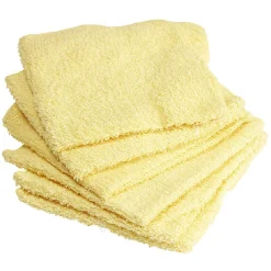 Lot de 4 serviettes pour invités en coton - 6 coloris