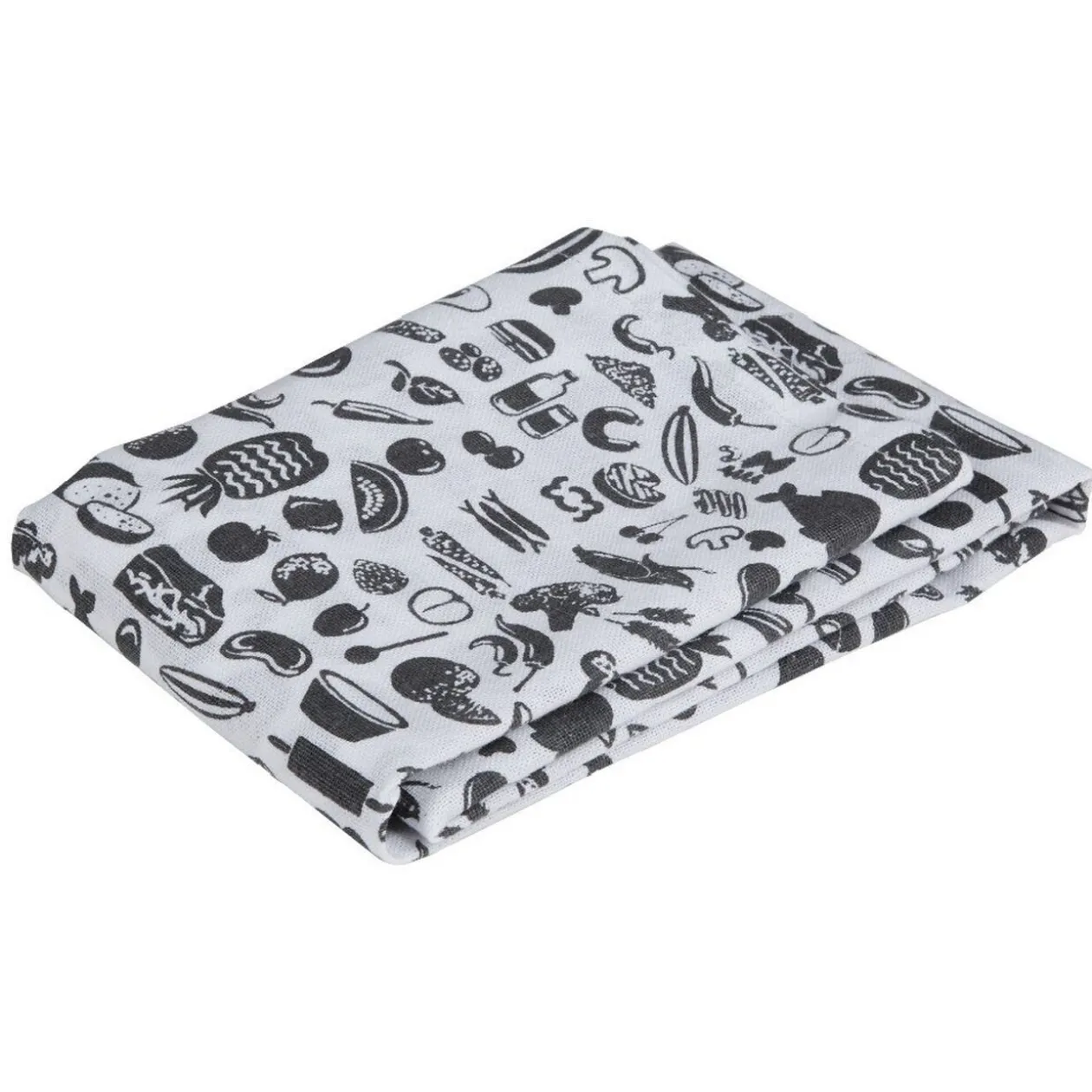 Lot tablier + torchon impriimé