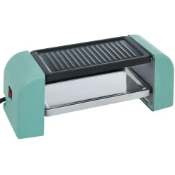 Machine à raclette Duo connectable rouge 2 poêlons 450W