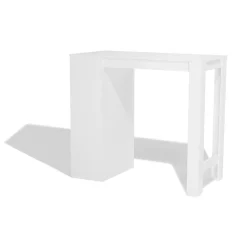 Mange debout Luminosa blanc rangement intégré