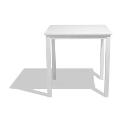 Mange debout Marine blanc