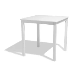 Mange debout Marine blanc