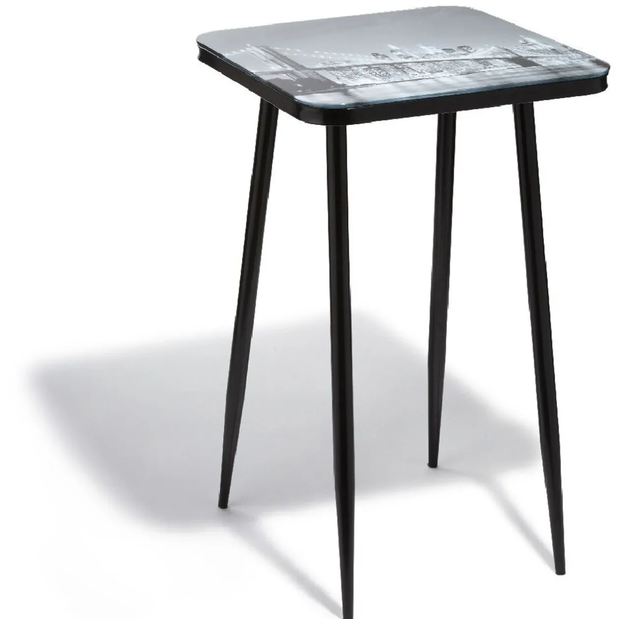 Mange debout New-York noir