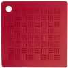 Manique en silicone rouge 22,5x22,5cm