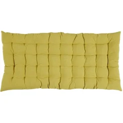 Matelas de sol velours côtelé 120x60cm jaune