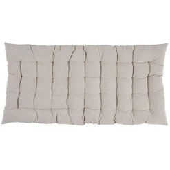 Matelas de sol velours côtelé 120x60cm beige