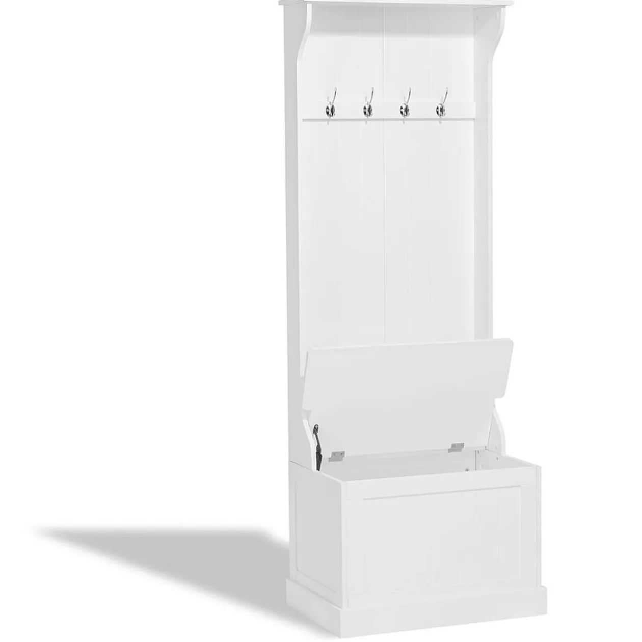 Meuble à chaussures Louis blanc