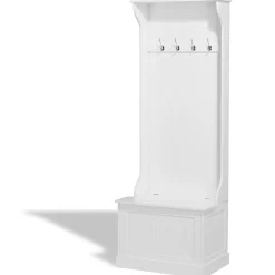 Meuble à chaussures Louis blanc