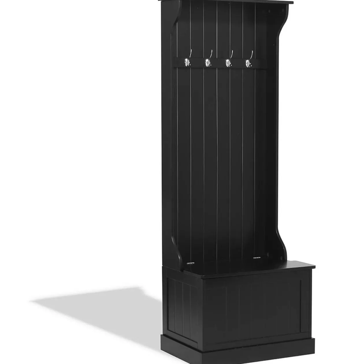 Meuble à chaussures Louis noir