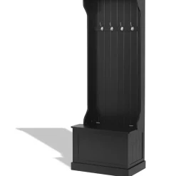 Meuble à chaussures Louis noir