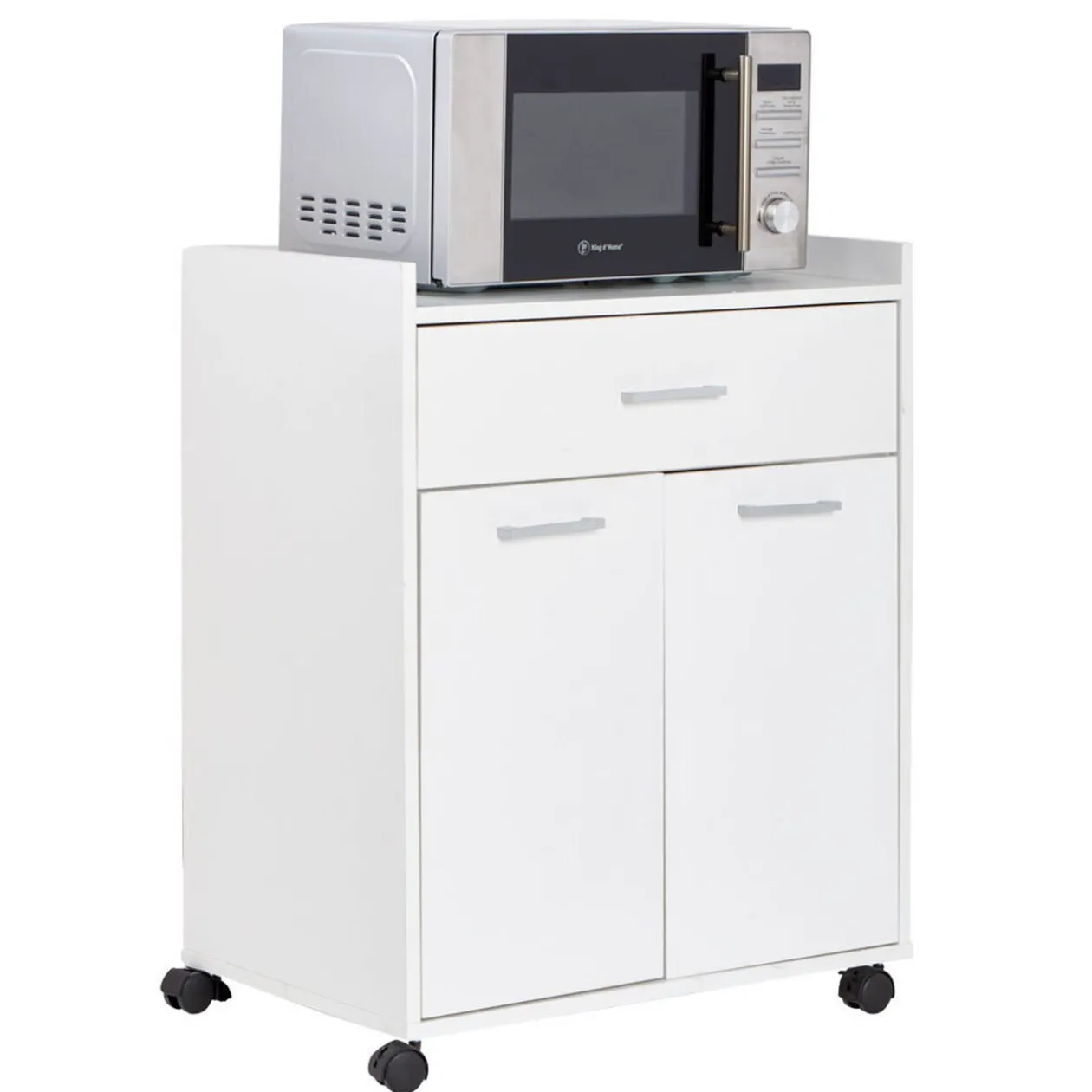 Meuble blanc pour micro ondes Kooky