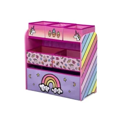 Meuble de rangement enfant motif licorne