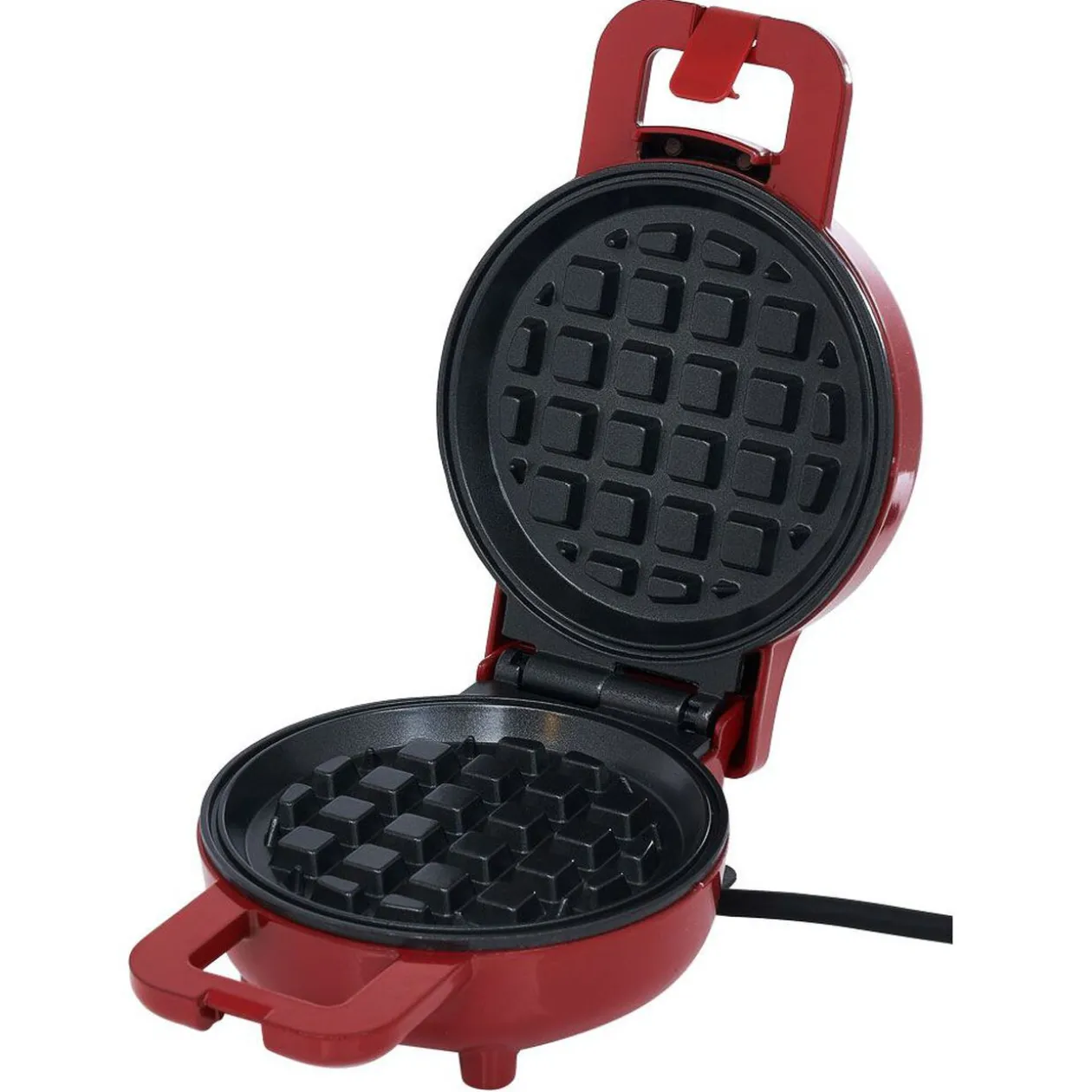 Mini gaufrier rouge 500-600W
