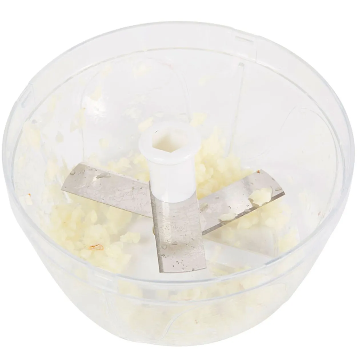 Mini hachoir manuel blanc et vert