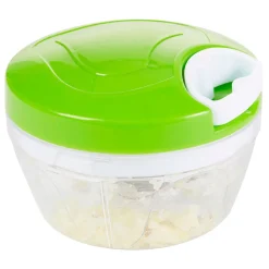 Mini hachoir manuel blanc et vert