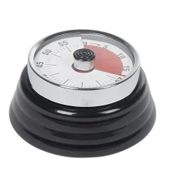 Minuteur de cuisine aimanté design rétro à aiguille