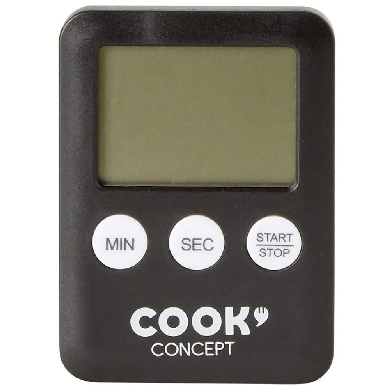 Minuteur électronique noir