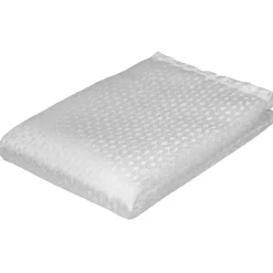 Nappe anti-taches Jacquard enduit et 8 serviettes assorties