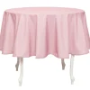 Nappe antitâches ronde rose