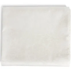 Nappe effet jacquard 140x250cm polyester gris clair