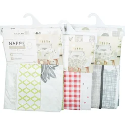 Nappe en toile cirée imperméable double face