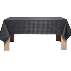 Nappe enduite rectangulaire noire