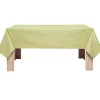 Nappe enduite rectangulaire verte