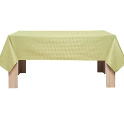 Nappe enduite rectangulaire verte