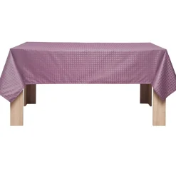 Nappe enduite rectangulaire prune