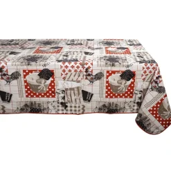 Nappe rectangulaire design ferme